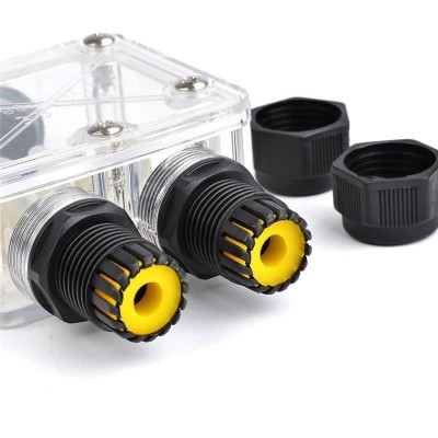 Ch1311.68-3pb Ip68 Pvc Small Electrical Explosion Proof Outdoor Waterproof Mini Europe Plastic Coaxial Cable Junction Box